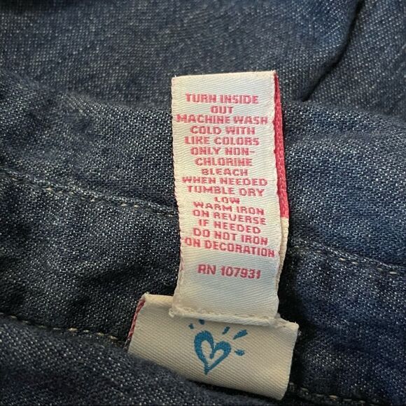 JUSTICE Soft Denim Style Dress - Picture 10 of 10